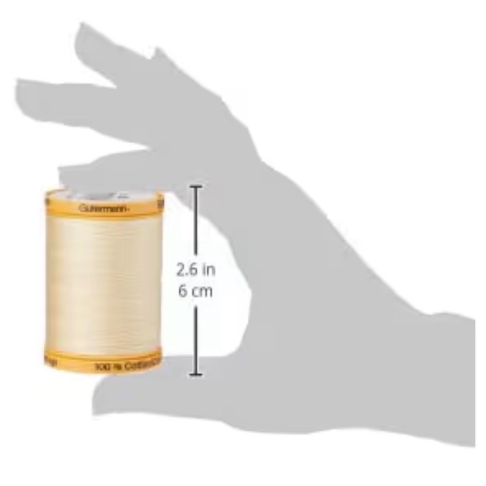 Cream Cotton Thread - Picture 2 of 2
